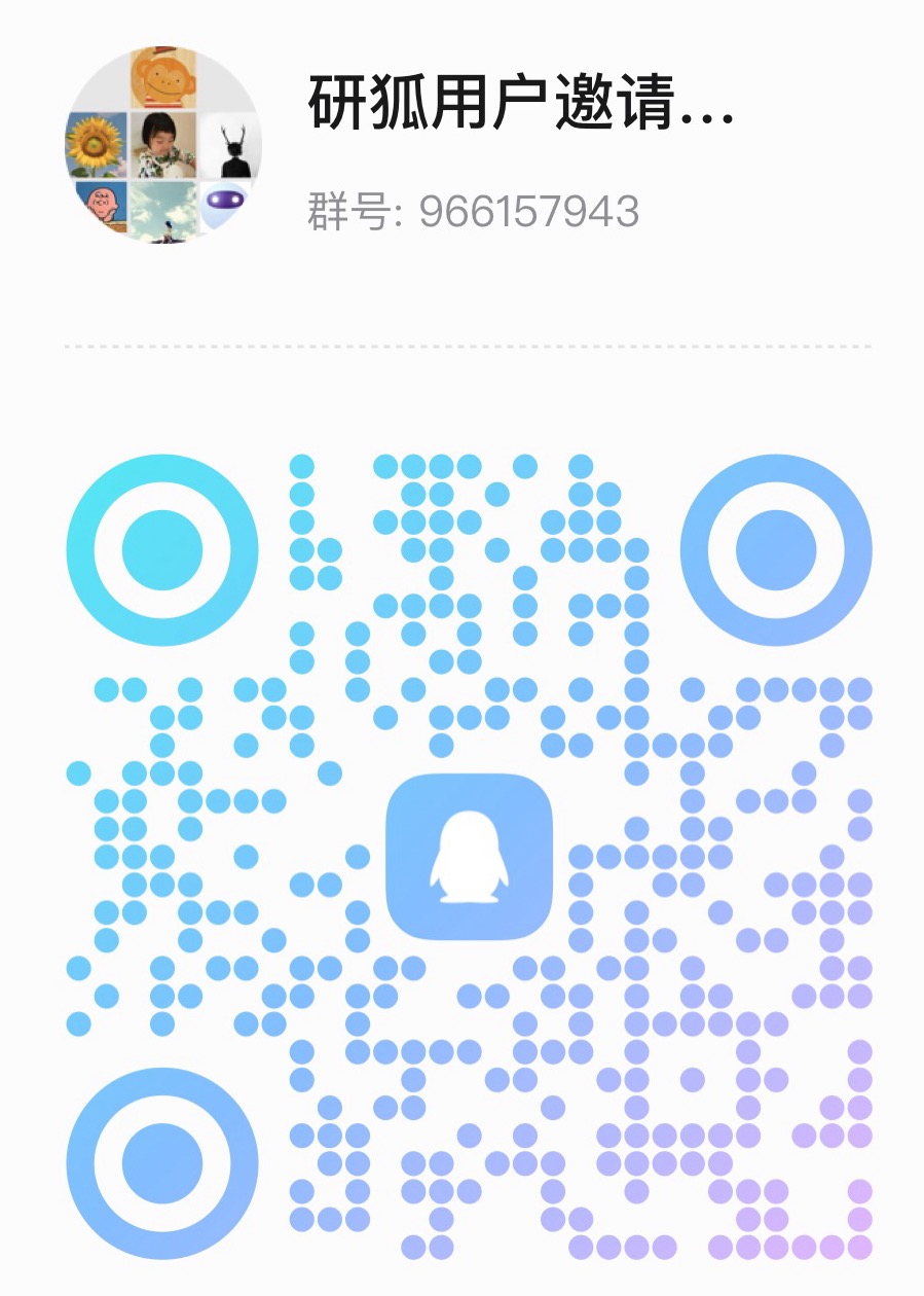 研狐客服微信二维码